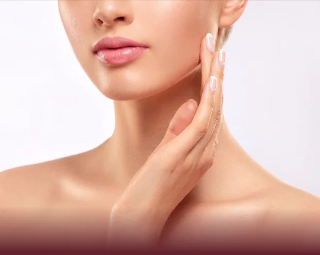 Banner showing side profile highlighting mentoplasty results