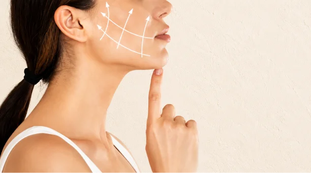 Close-up side profile highlighting facelift markings for visual comprehension