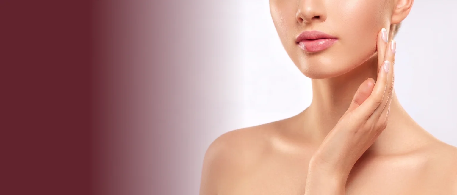 Banner showing side profile highlighting mentoplasty results