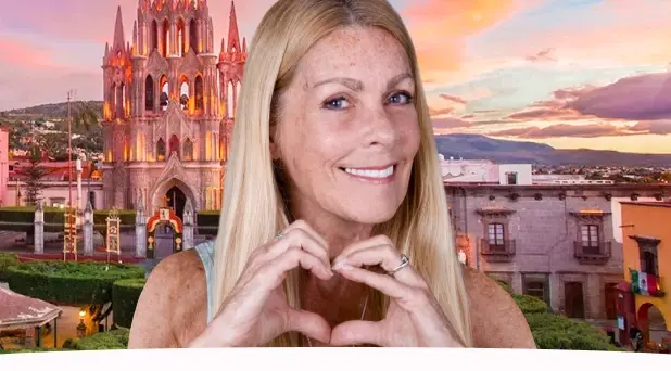 Amazing smile transformation by dentist in San Miguel de Allende Mexico.