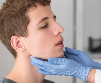 patient after procedure with Orthognathic Surgery